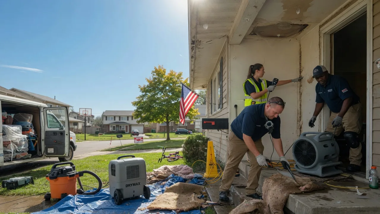 Water Damage Restoration in Yoder, IN near me